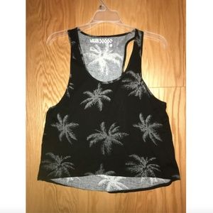 Vans Tank Top With Palm Trees